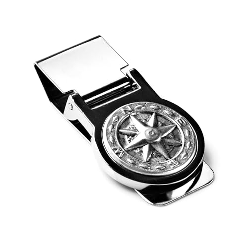 Compass Money Clip