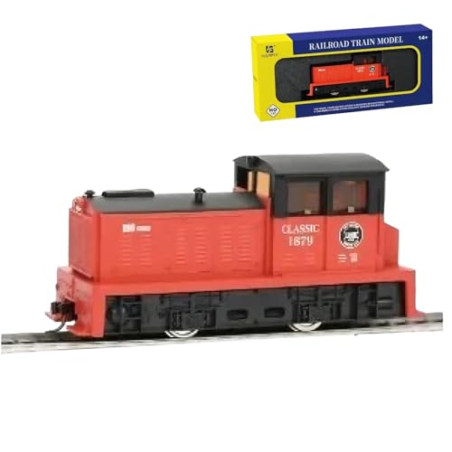HO Scale DDT Industrial Diesel Locomotive (12V) Metal Wheelsets, Factory Installed Knuckle Couplers, Classic...