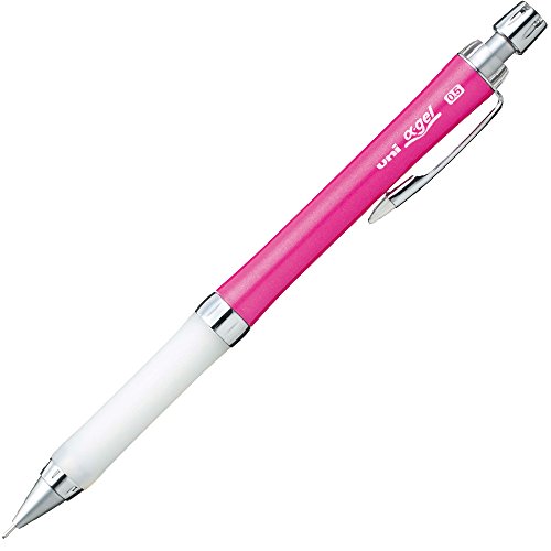 Pilot Uni Mechanical Pencil, Slim Model With White Alpha Gel Grip, 0.5Mm, Glossy Pink (M5807Gg1Pg.13) #TOP25