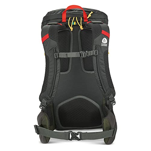 Sierra Designs Flex Hike 20L-30L Peat/Fiery Red miniatura 5