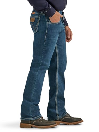 Wrangler Mens Fr Flame-Resistant Retro Slim Boot Jean2