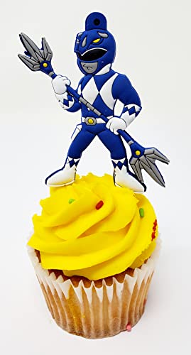 Power Rangers Birthday Cupcake Cake Topper Set #TOP3
