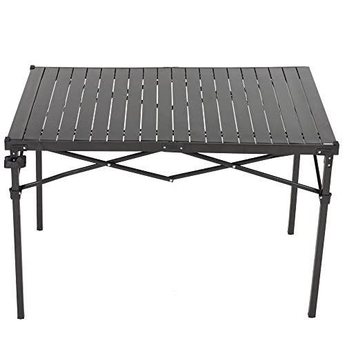 Alpha Camp Camping Table Portable Table Folding Aluminum Table With Carry Bag #TOP12