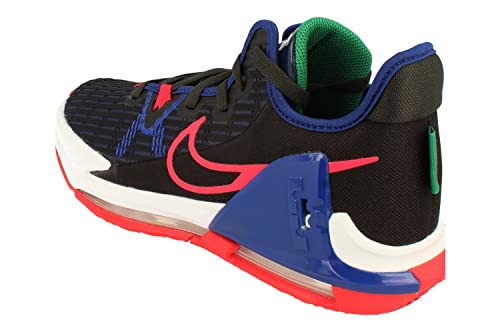 Nike Lebron Witness VI Mens Basketball Trainers CZ4052 Sneakers Shoes (UK 9 US 10 EU 44, Black Siren red 005)2
