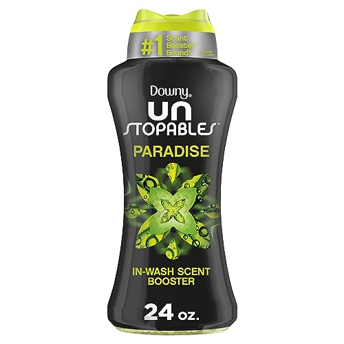 Image of Downy Unstopables In Wash Scent Booster Beads, Paradise Scent, 24 oz, Laundry Beads for Odor Protection, Downy Scent Booster Beads, Laundry Scent Boosters
