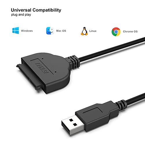 Benfei Sata To Usb Cable, Benfei Usb 3.0 To Sata Iii Hard Driver Adapter Compatible For 2.5 Inch Hdd And Ssd #TOP1