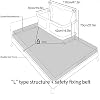 3 in 1 Baby bassinets bedside sleeper, Baby Bedside Sleeper, for cosleeper for baby in bed,Portable Crib,breathable and visible mesh window,soft washable liner cover,sleeper bassinet attach to bed ( C