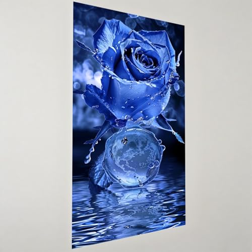 Peinture Diamant Adulte Rose pour Décoration Chambre Cosy 40x90cm