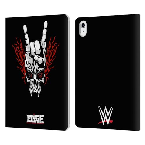 Protection iPad Air 11 WWE Crâne Edge antichoc étui cuir portefeuille