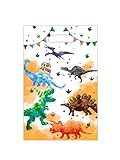 30Pcs watercolor Dinosaur Birthday Party Supplies Gift Bags, Candy Treat Bag Perfect for Watercolor Dinosaur Birthday Party Decorations Festival Favors