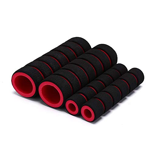Guidon de vélo anti-glisse | 4 mousses de rechange pour bicyclette et moto