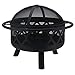 Feuerschale für den Außenbereich Gartenöfen Metall Feuerstelle mit Schutzhülle Funkenschutz Holzbefeuerter Feuerkorb Outdoor Fire Pit geeignet für Reise, Party, Camping oder Heizung