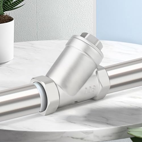 Image of TAISHER 1PCS 304 Stainless Steel 3 /4 inch NPT Female WYE Y Strainer Mesh Filter Valve CF8 WOG 800,Industrial Plumbing