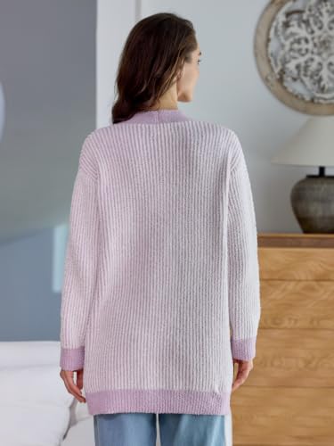 Image of Snuggle Sac Cardigan Sweaters for Women with Pocket Trendy Casual Long Sleeve Tops Open Front Fall Winter Coats