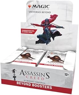Magic: The Gathering - Assassin’s Creed Beyond Booster Box | 24 Beyond Boosters (7 Cards in Each Pack) | Collectible Trading Card Game for Ages 13+