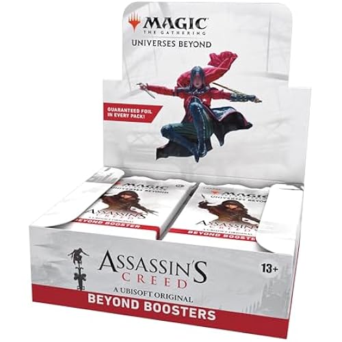 Magic: The Gathering Assassin’s Creed Infinite Booster Box | 24 Infinite Boosters (7 Cards in Each Booster) | Collectible Card Game for Players 13 and Up (English Version)