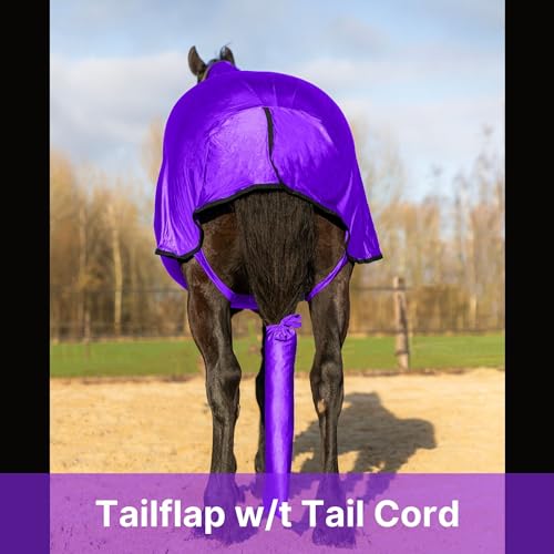 Image of RESISTANCE Premium Horse Sleazy Full Body Slicker with Zipper Face & Forelock Saver Horse Care Sheet