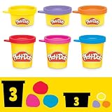 Megazestaw pieczątek Play-Doh Disney Junior z Myszką Miki, Minnie i Donaldem, zabawki dla przedszkolaków do zajęć plastycznych dla dzieci w wieku od 2 lat