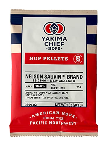 Nelson Sauvin Hops (New Zealand) - Pellets, 1 oz
