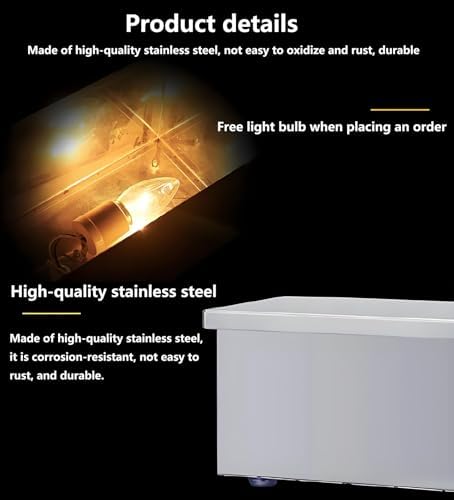 Adjustable Temperature Stainless Steel Seaweed Oven, Crispy Seaweed Maker for Sushi Restaurants, Compact Drying & Warming Machine, Perfect for Home & Commercial Use