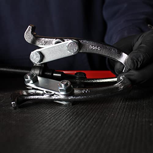 Abn 3-Jaw Gear Puller 4-Piece Set – 3In, 4In, 6In, 8In – Removal Tool Kit For Slide Gears, Pulley, And Flywheel #TOP6