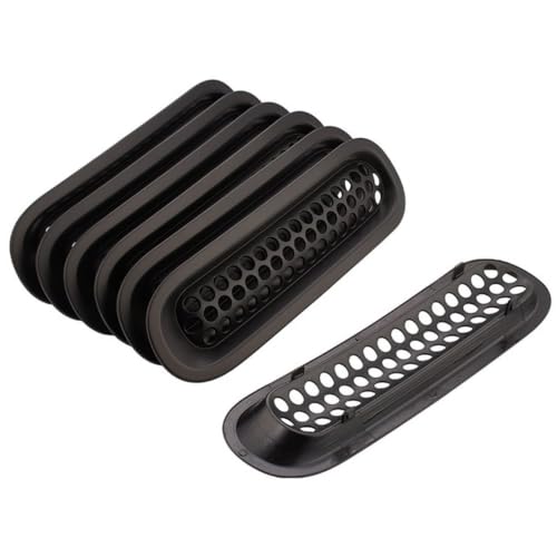 Grille de calandre pour Wrangler JK 2007-2017 inserts ABS noir 7 pièces