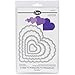 Produktbild Sizzix Framelits Stanzen Hearts Scallop, 5er Set, Mehrfarbig