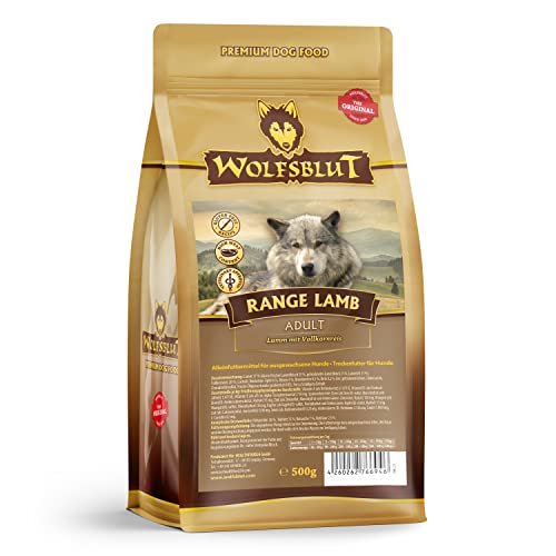 Wolfsblut - Range Lamb - 500 g - Lamm - Trockenfutter - Hundefutter - Getreidefrei