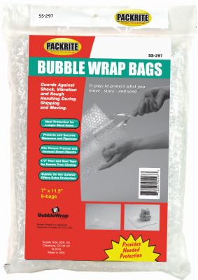 6PK 7.25x11 Bubble Bag