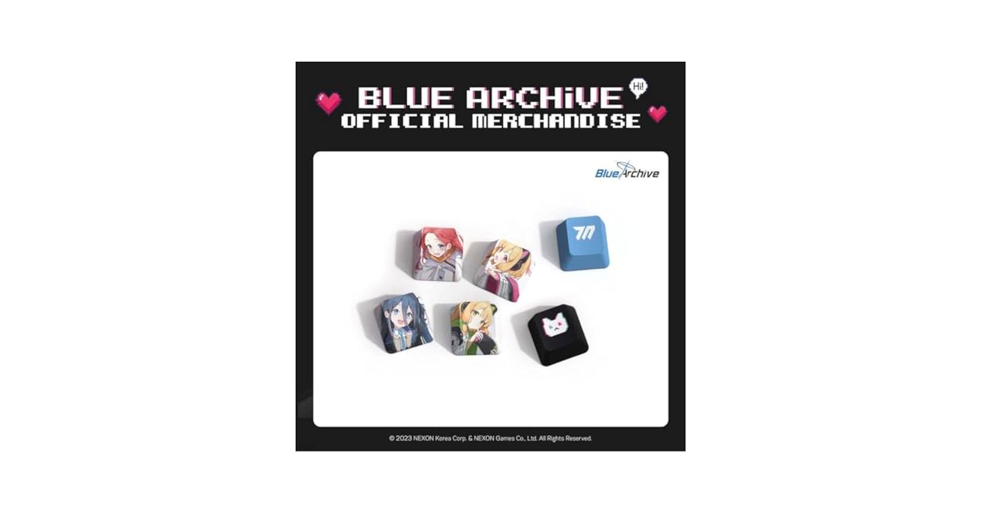 Amazon.co.jp: ブルアカ ゲーム開発部 キーキャップ(韓国限定