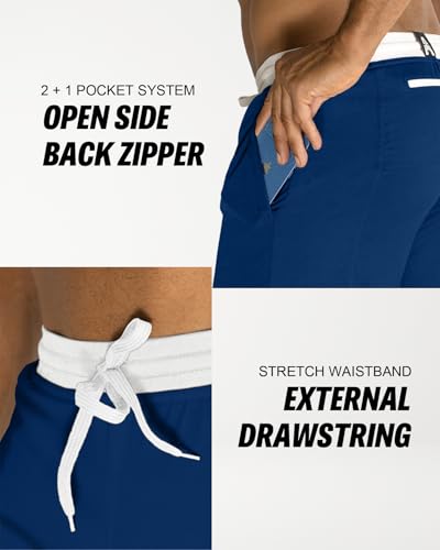 Image of Anthem Athletics Men's Gym Shorts with Pockets - Running, Walking & Cross-Training Workouts - 5 inch 7 inch 9 inch