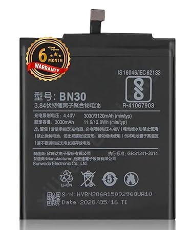 Image of BN30 Battery for Redmi 4A / Battery with 6 Month Warranty**** (Y16)