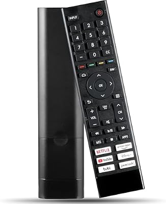 Universal TV Remote Control Compatible with All Hisense 4K UHD Android Smart TV
