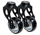 Wheelchair Front Caster Fork Assembly with 3