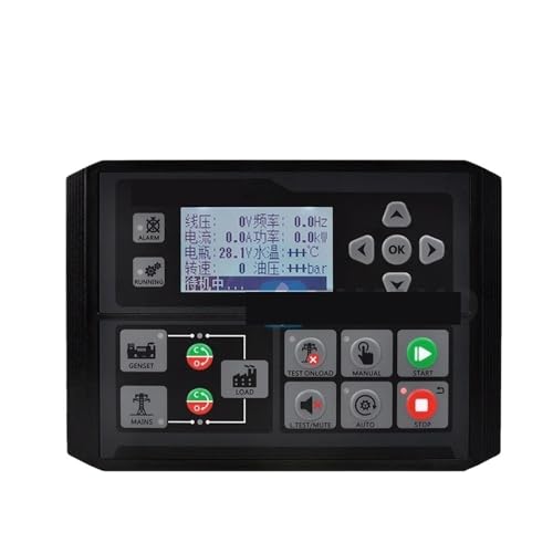 Controlador DC42DR MK4 evita averías en generadores mediante monitorización LCD