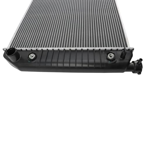 TRQ V8 7.4L Radiator 34 Inch Core 2 Row Aluminum Core Compatible with Chevrolet or GMC 1992-00 C2500 Truck, C3500 Truck, K2500 K3500 1992-99 Suburban C2500, Suburban K2500 by TRQ - Image 5