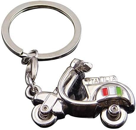 3D Motorcycle Keyring Keychain Metal Key Fob Italy Compatible Moto Vespa Piaggio Kawasaki Ducati Motocross Suzuki Harley