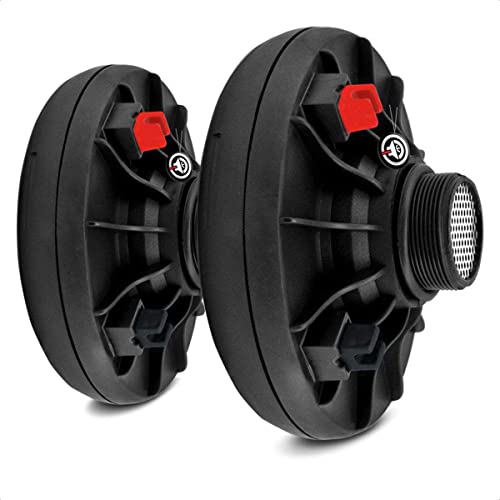 Kit 2 Draiver Driver Amplificador de Som Automotivo Profissional Para Cone Corneta Corneteira Caixa