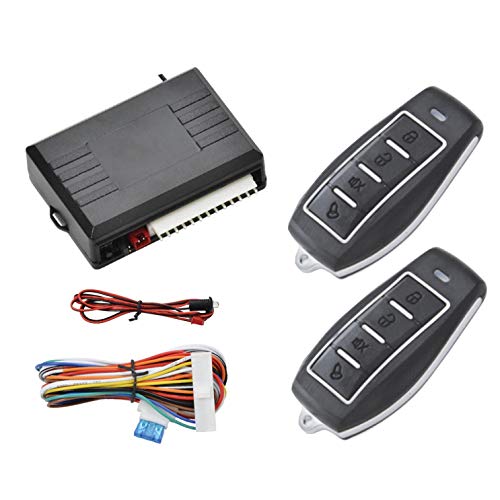 Auto Security System Universal Car Central Locking Kit With 2 Remotes ...