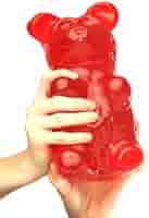 The Huge Gummy Bear, Cherry Flavored Giant Gummy Bear, 5