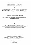 Practical Lessons in German Conversation