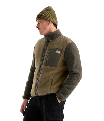 Image of THE NORTH FACE Men's Yumiori Full Zip Jacket | Lightweight Fleece Coat With Embroidered Logo, Zip Pockets