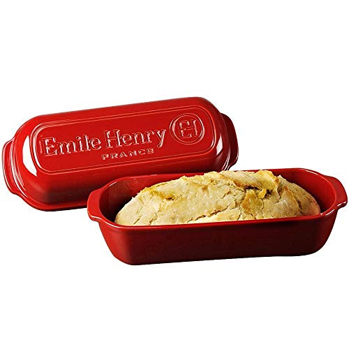 Emile Henry Italian Bread Loaf Baker | Burgundy #TOP3