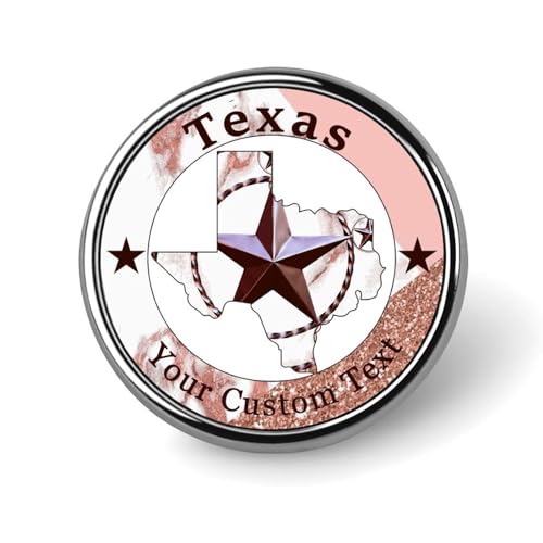 Insignias de viajero Texas Stars de acabado preciso para chaquetas