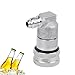 Distributore di birra Homebrew accoppiatore rapido con blocco a sfera in acciaio inox valvola di ritegno MFL connettore filettato 4 pollici tubo spinato morsetto Homebrew birra attrezzature immagine