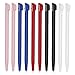 FNGWANGLI Plastic Styluses -10Pcs Portable Touch Stylus Pen Set Only forNintendo 2DS -5Colors Available