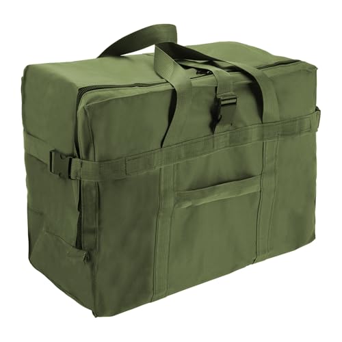 Duffle Bag, Versatile Travel Bag, Lightweight and Spacious for Traveling, Camping, Moving, Large, Green