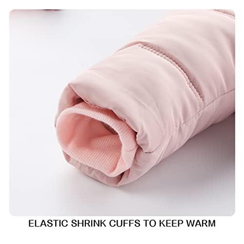 Image of Baby Girl Winter Snowsuit Toddler Jacket Clothes For Boy Infant Jumpsuit Hoodied