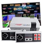Retro Game Console, AV Classic Mini Video Game Consoles Built-in with 620 Games Dual Players Mode Console with 2 Controllers Handheld Games for Kids & Adults