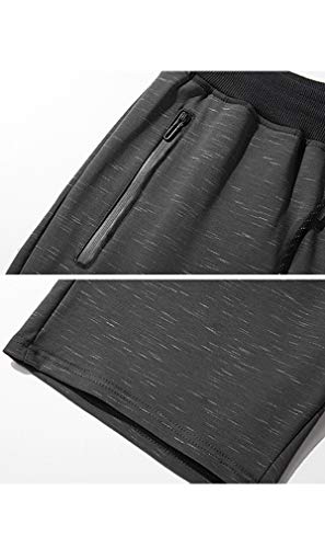 Tansozer Sportshorts voor heren, katoen, korte broek met ritssluiting - Image 7